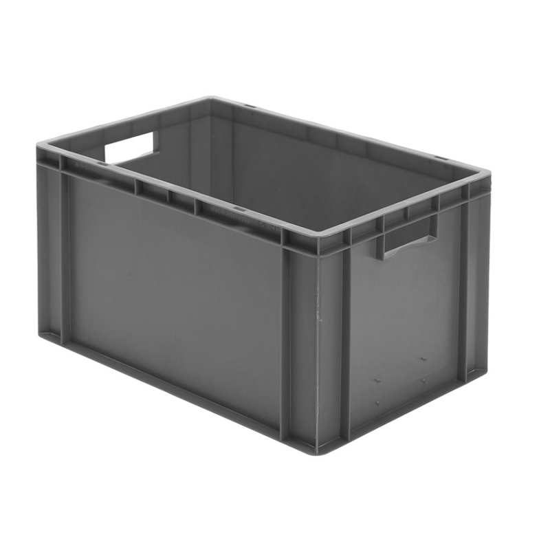 Bac de Stockage EURONORM 600x400x320mm avec Fond et C&ocirc;t&eacute;s Pleins - RTC-6322-050 - Linum