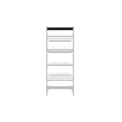 Rayonnages FIFO pour portes vitr&eacute;es Entretoise 660mm - FIF-9410-020 - Linum