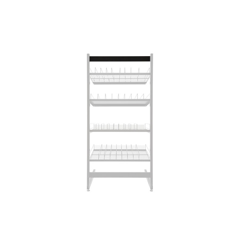 Rayonnages FIFO &Eacute;poxy 760mm - FIF-9420-020 - Linum