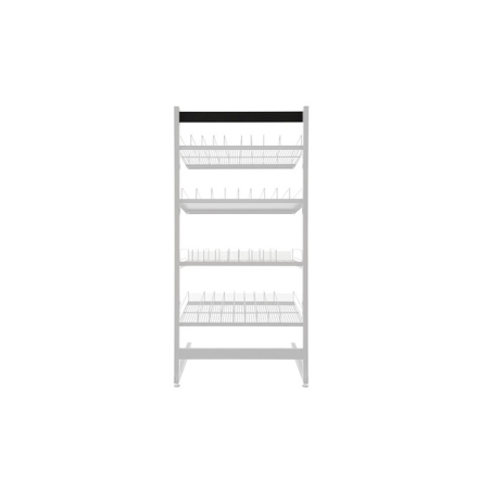 Rayonnages FIFO &Eacute;poxy 760mm - FIF-9420-020 - Linum