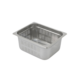 Bac Gastronome Inox Perfor&eacute; GN1/2 - 150MM - LGF-1215-000 - Linum