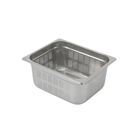 Bac Gastronome Inox Perfor&eacute; GN1/2 - 150MM - LGF-1215-000 - Linum