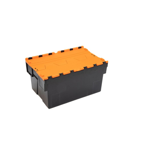Bac Navette Ergonomique Noir avec Couvercle Color&eacute; - DPT-6315-072 - Linum