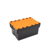 Bac Navette Ergonomique Noir avec Couvercle Color&eacute; - DPT-6315-072 - Linum