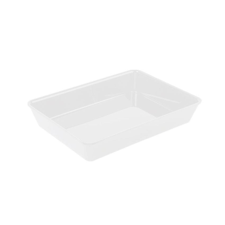 Plat Traiteur Rectangulaire Haute Qualit&eacute; - LPT-3886-010 - Linum