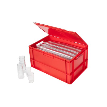 Coffret pour Gobelets Empilable avec Couvercle - BOC-6322-070 - Linum
