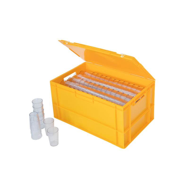 Coffret pour gobelets r&eacute;utilisables avec couvercle - BOC-6322-080 - Linum