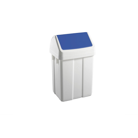 Poubelle &agrave; couvercle basculant 50L - WFB-0050-060 - Linum
