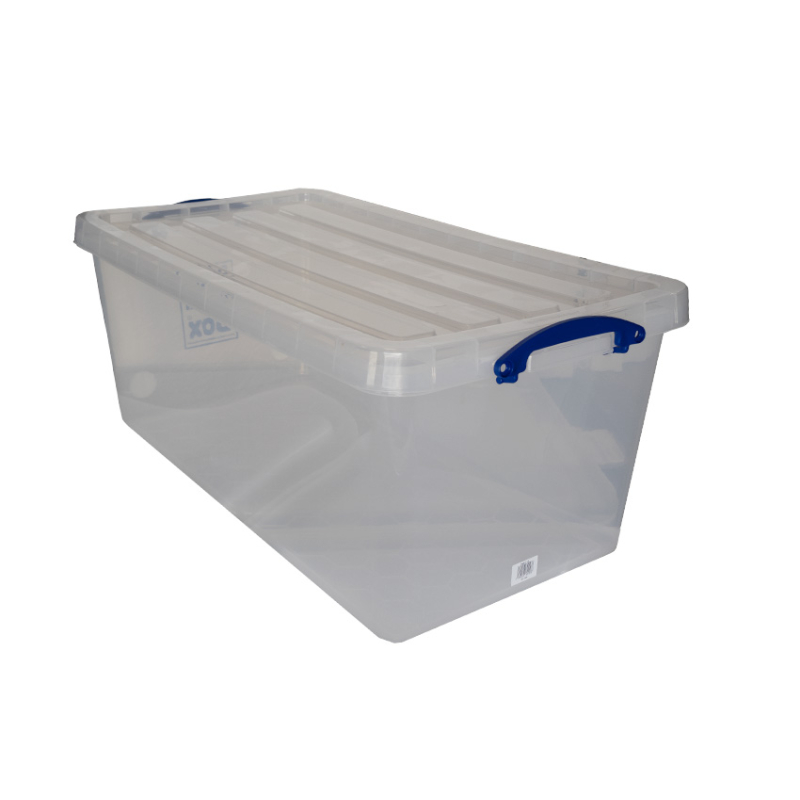 Bo&icirc;te Transparente Robuste avec Couvercle 82L - RQN-0820-990 - Linum