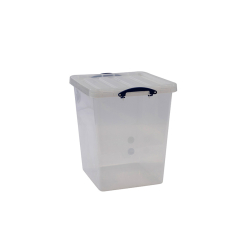 Bo&icirc;te Transparente avec Couvercle 87L - RQN-0870-990 - Linum