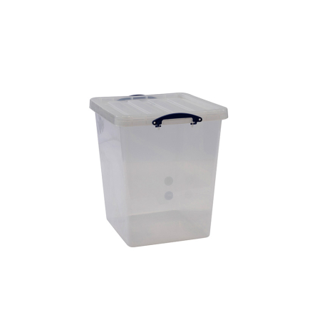 Bo&icirc;te Transparente avec Couvercle 87L - RQN-0870-990 - Linum