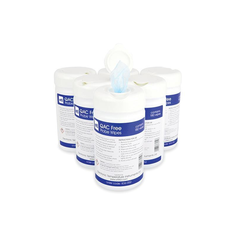 Lingettes Nettoyantes Antibact&eacute;riennes 130x130mm - ETI-9900-000 - Linum