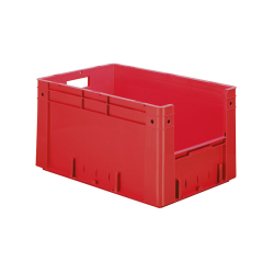 Bac Euronorm Ouverture Frontale Polyvalent 600x400x320 - SCC-6321-070 - Linum