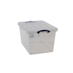 Bo&icirc;te Transparente avec Couvercle 96L - RQN-0960-990 - Linum