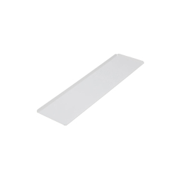 Plat de pr&eacute;sentation en aluminium aspect 'smoke' - LAL-6152-010 - Linum