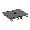 Chariot industriel avec roues pivotantes 540KG - DOI-5003-022 - Linum