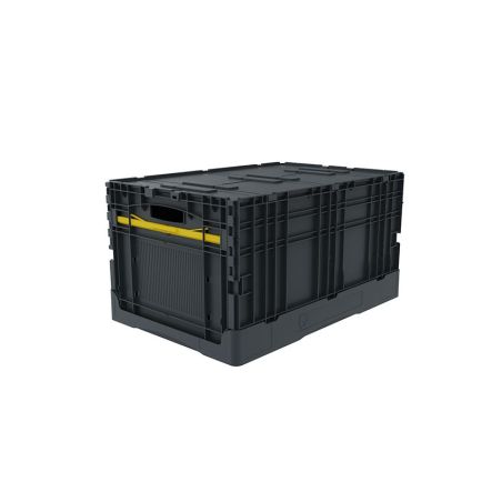 Bac Pliable avec Couvercle Euronorm 600x400x320 mm - FCM-6322-020 - Linum