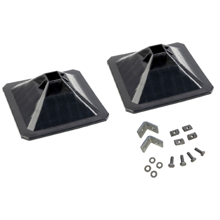 Pieds pour supports en H Avec Tapis Anti-Vibrations - ALX-1803-000 - Linum