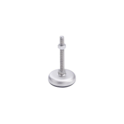 Pied de machine en AISI304 &Oslash;60mm, r&eacute;glable M12 H80mm 20 kN - TSP-3216-000 - Linum