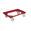 Chariot de Transport Budget Line 4 Roues Polyam. Pivotantes + Frchs Galv. - DOI-2000-070 - Linum
