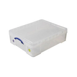 Bo&icirc;te de rangement transparente avec couvercle - RUB-7000-990 - Linum