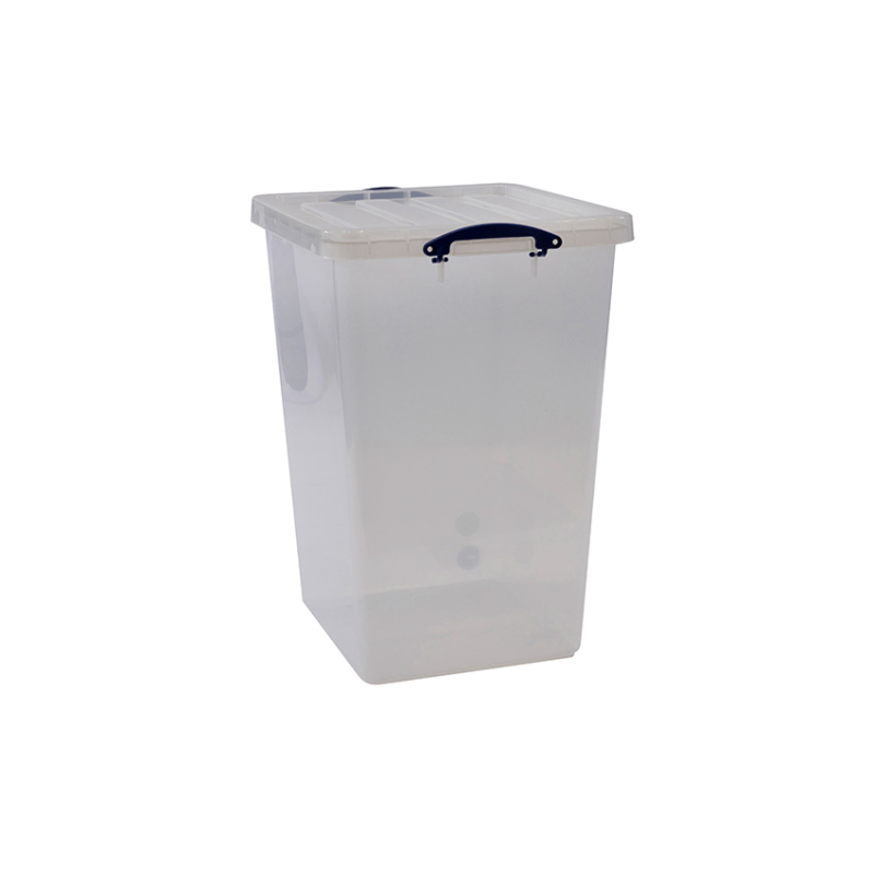 Bo&icirc;te Transparente Renforc&eacute;e 106L avec Couvercle - RQN-1060-990 - Linum