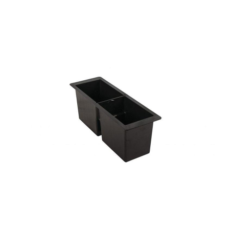 Distributeur d'accessoires &agrave; sur&eacute;paisseur 160mm avec s&eacute;parateur - SJM-1012-020 - Linum