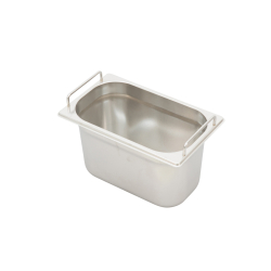 Bac gastro inox 18/10 avec poign&eacute;e - GNA-1415-000 - Linum