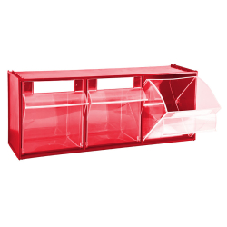 Bloc-tiroirs basculants avec 3 godets - STR-7005-070 - Linum