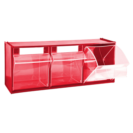 Bloc-tiroirs basculants avec 3 godets - STR-7005-070 - Linum