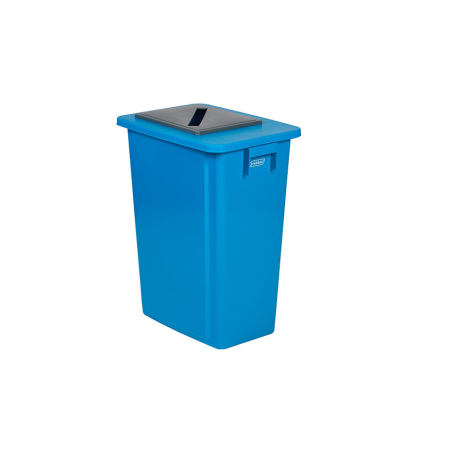 Collecteur de D&eacute;chets Rectangulaire 60L - WSB-0060-060 - Linum