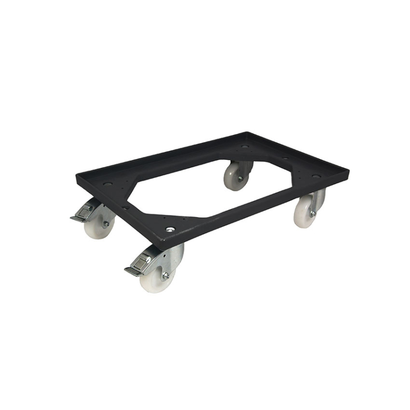 Chariot de Transport 4 Roues Pivotantes avec Freins - DOI-2100-020 - Linum