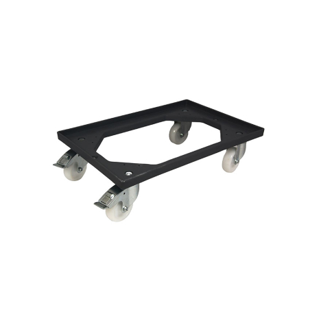 Chariot de Transport 4 Roues Pivotantes avec Freins - DOI-2100-020 - Linum