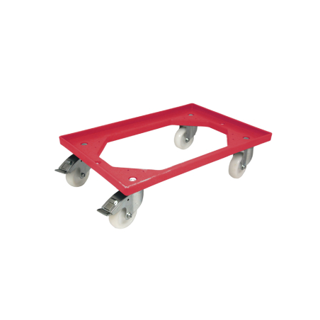 Chariot de Transport 4 Roues Pivotantes en Polypropyl&egrave;ne - DOI-2100-070 - Linum