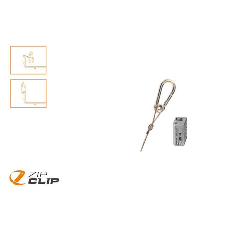 Kit de Suspension Musqueton 3m - Charge 15kg - ZCS-1003-873 - Linum