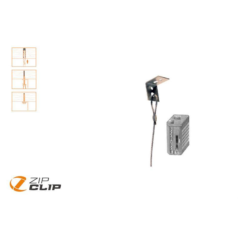 Syst&egrave;me de Suspension UNI-LOCK Support L 3m - Charge 50kg - Linum