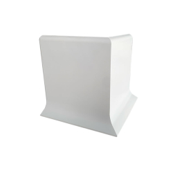 Coin Ext&eacute;rieur Plinthe PVC 150x150x30mm - HWP-1720-307 - Linum