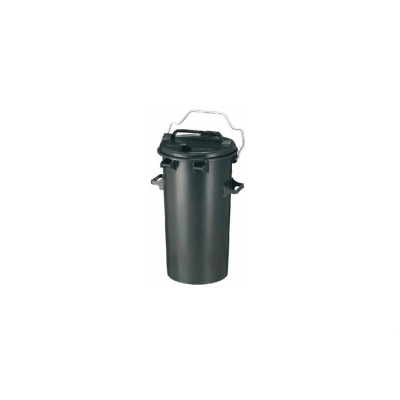 Tonneau &agrave; d&eacute;chets s&eacute;rie Outdoor Ergonomique 50L - MCO-0050-020 - Linum