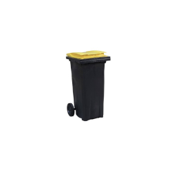Conteneur &agrave; d&eacute;chets sur roues R&eacute;sistant aux UV - WCO-1201-080 - Linum