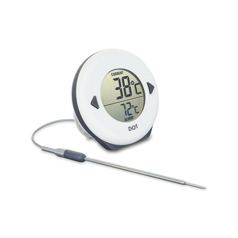 Thermom&egrave;tre de four num&eacute;rique avec sonde en inox - ETI-1020-000 - Linum