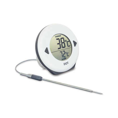 Thermom&egrave;tre de four num&eacute;rique avec sonde en inox - ETI-1020-000 - Linum