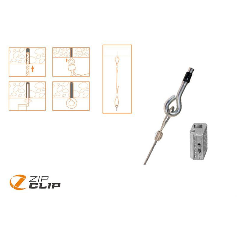 Syst&egrave;me de Suspension pour B&eacute;ton R&eacute;glable - ZCC-1003-873 - Linum