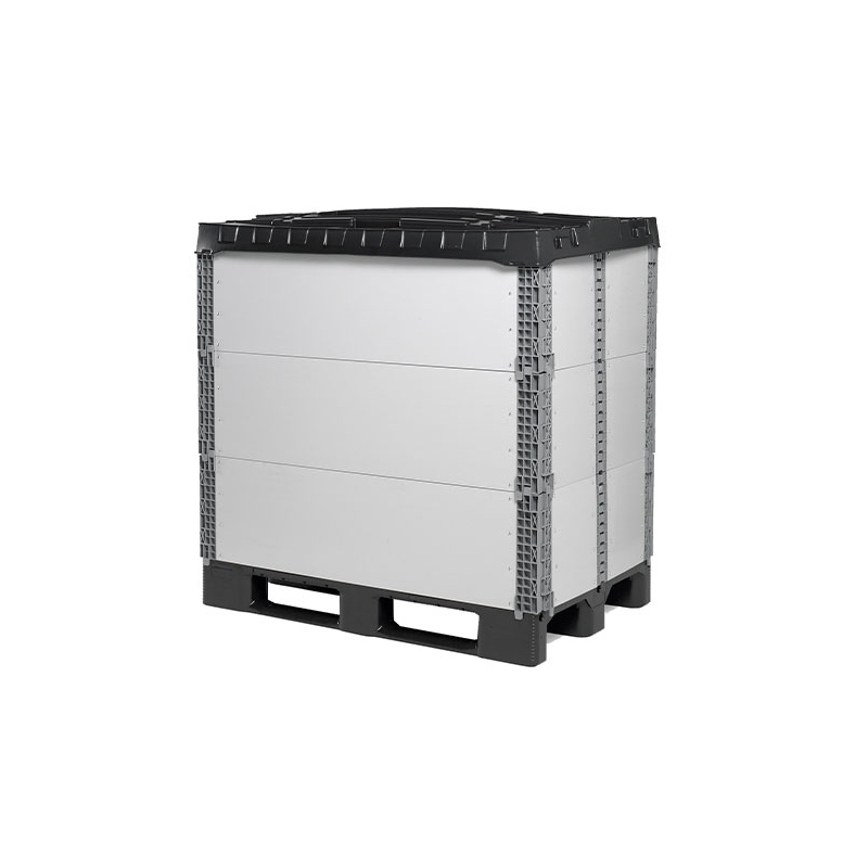 Couvercle pour paroi pliable Euro - 1200x800x120 mm - FOW-0890-020 - Linum