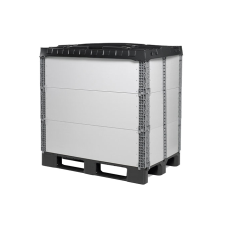 Couvercle pour paroi pliable Euro - 1200x800x120 mm - FOW-0890-020 - Linum