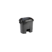 Poubelle &agrave; p&eacute;dale et couvercle color&eacute; 30L - WPP-0130-020 - Linum