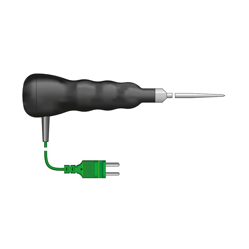 Sonde d'insertion ergonomique en acier inoxydable - ETI-9100-020 - Linum