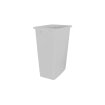 Collecteur de D&eacute;chets Rectangulaire 60L - WSB-0060-991 - Linum