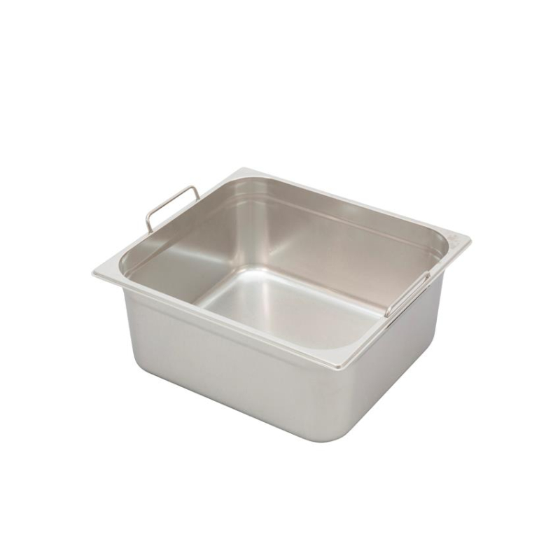 Bac Gastronorme Inox avec Anses Escamotables GN 2/3 150 MM - GNM-2315-000 - Linum