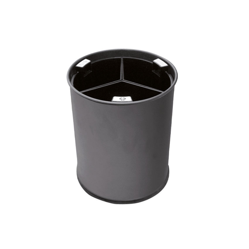 Poubelle &agrave; Compartiments Compacte 13L - WSS-0002-020 - Linum