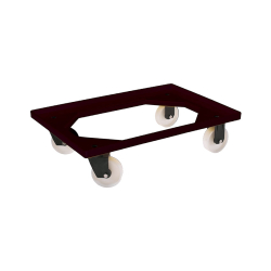 Chariot de Transport 2 Roues Fixes & 2 Pivotantes - DOF-1200-020 - Linum